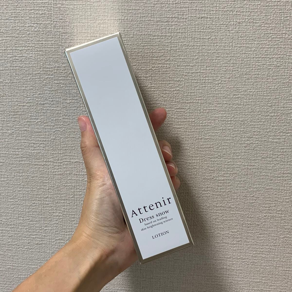 ドレススノー ローション【医薬部外品】 /アテニア/化粧水を使ったクチコミ(1枚目)