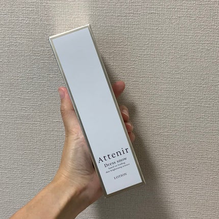 ドレススノー ローション【医薬部外品】 /アテニア/化粧水を使ったクチコミ(1枚目)