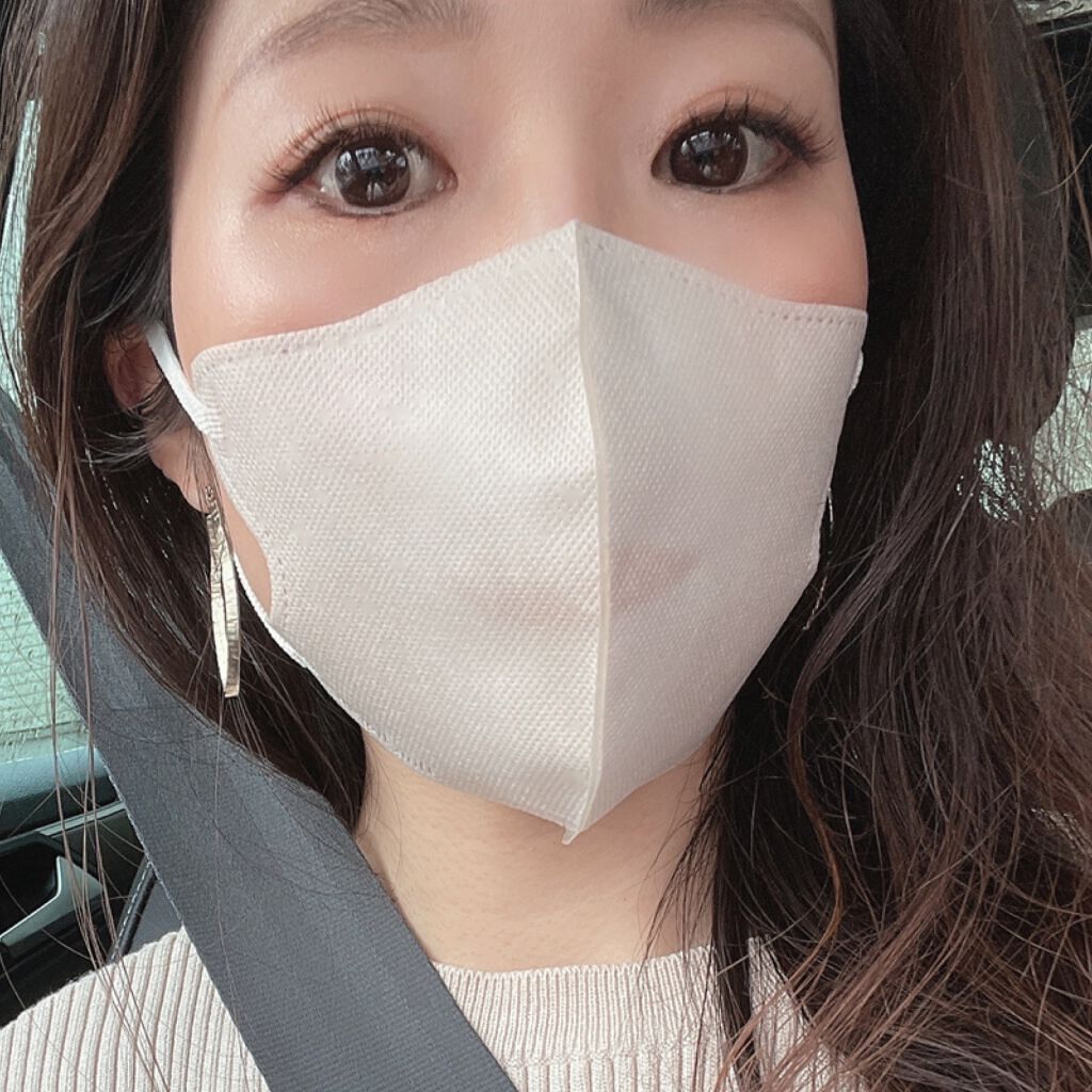 超快適マスク SMART COLOR/ユニ・チャーム/マスクを使ったクチコミ（3枚目）