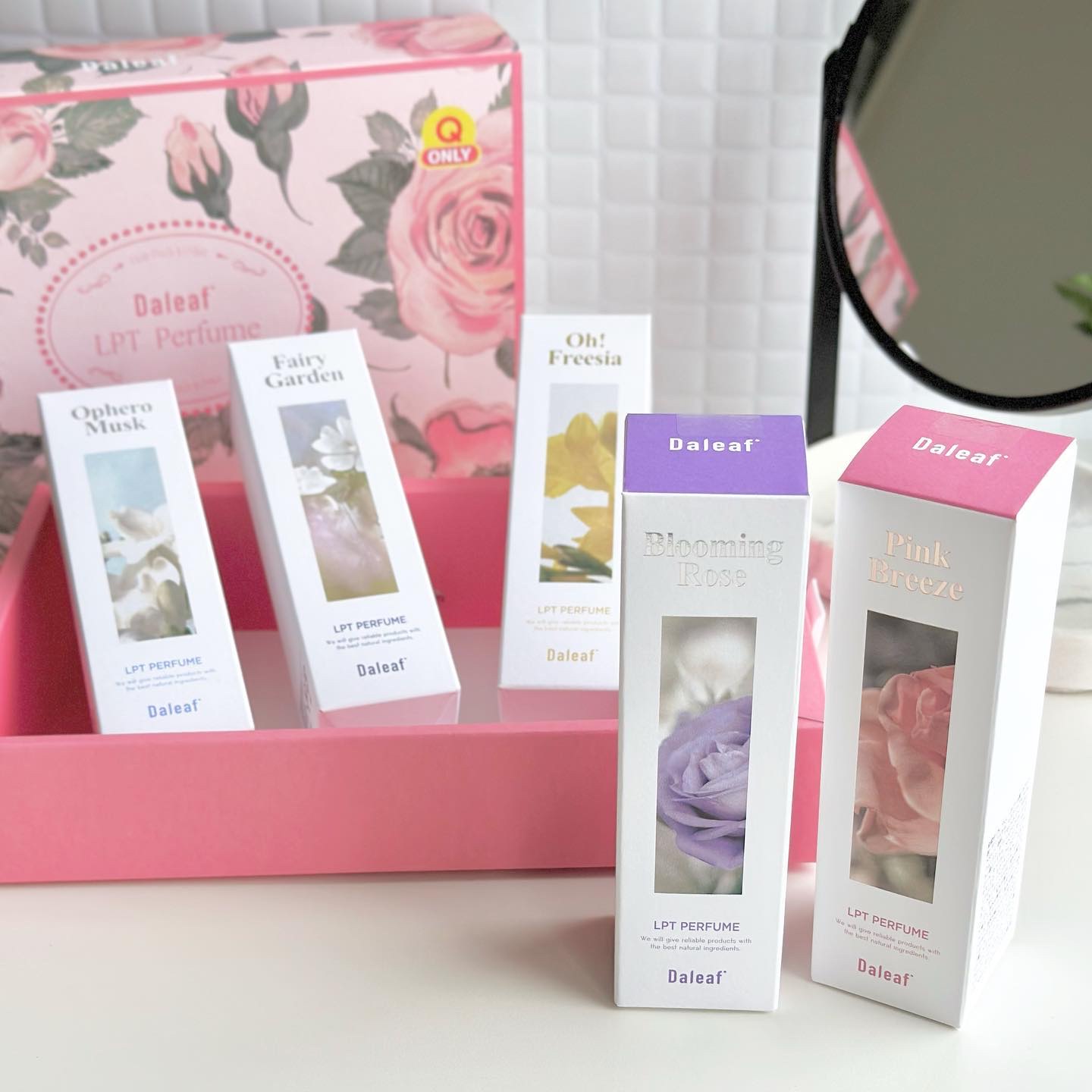 パフュームヘアパックインミスト Pink Breeze/Daleaf/アウトバストリートメントを使ったクチコミ（2枚目）