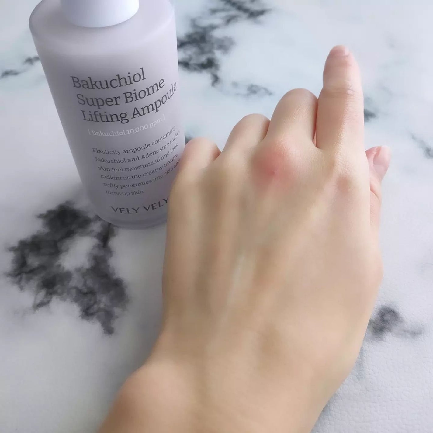 バクチオールスーパーバイオーム リフティングアンプル/VELY VELY/美容液を使ったクチコミ(5枚目)