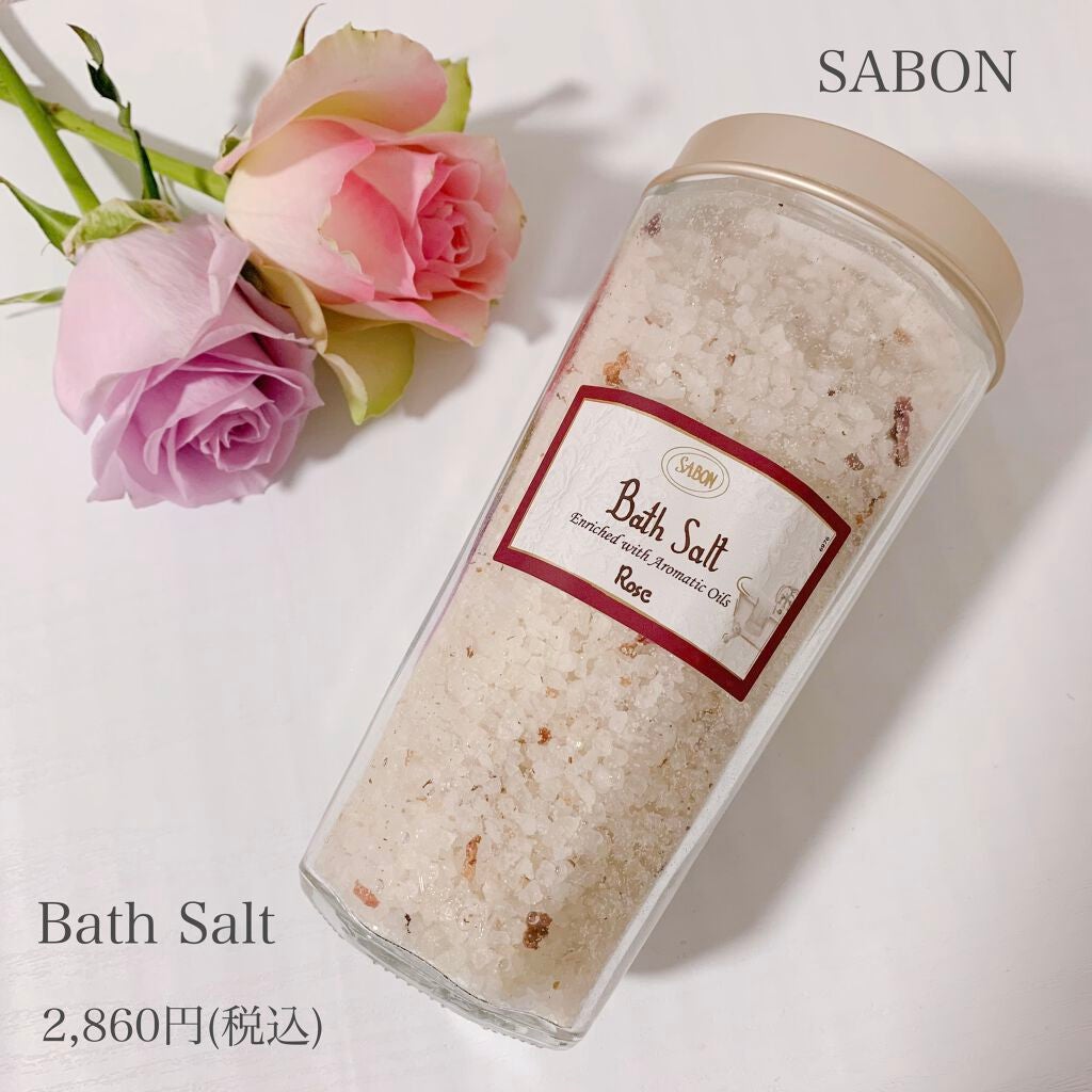 バスソルト/SABON/無機塩系入浴剤を使ったクチコミ(1枚目)