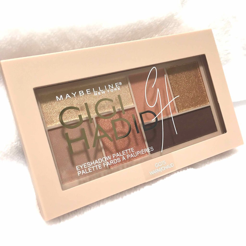 ジジ・ハディッド限定コレクション ミニ パレット/MAYBELLINE NEW YORK/アイシャドウパレットを使ったクチコミ(1枚目)