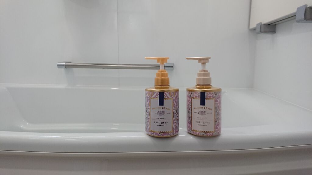 リッチリペア シャンプー／トリートメント/MAISON DE THÉ/市販シャンプーを使ったクチコミ（1枚目）