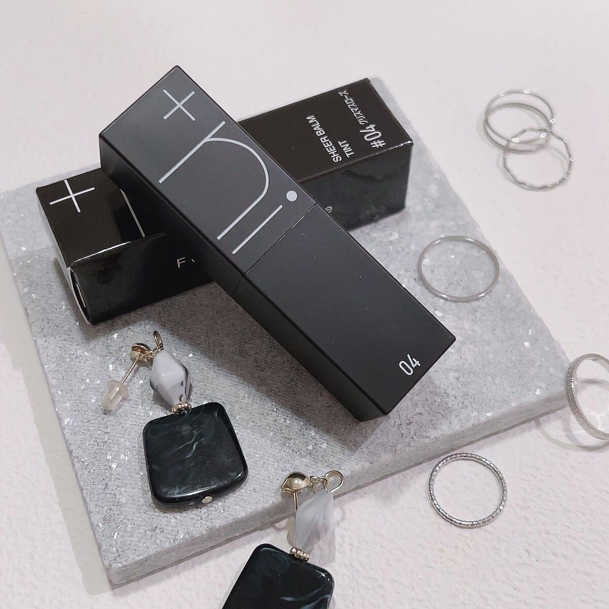 シアーバームティント/＋ni/リップティントを使ったクチコミ（1枚目）