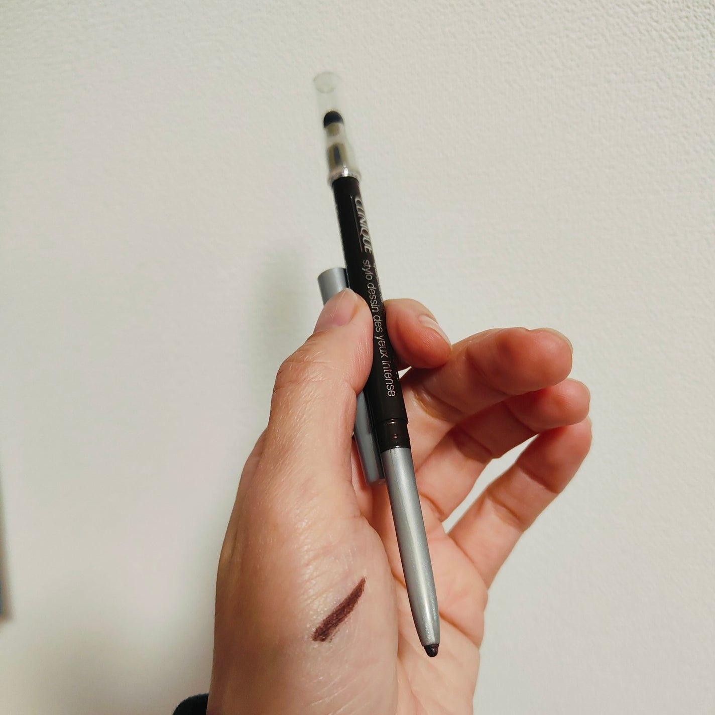 クイックライナー フォー アイ インテンス/CLINIQUE/ペンシルアイライナーを使ったクチコミ(1枚目)