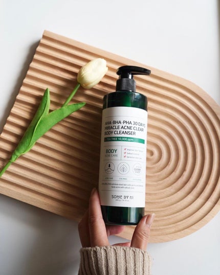 AHA·BHA·PHA 30デイズミラクルアクネボディクレンザー/SOME BY MI/ボディソープを使ったクチコミ(1枚目)