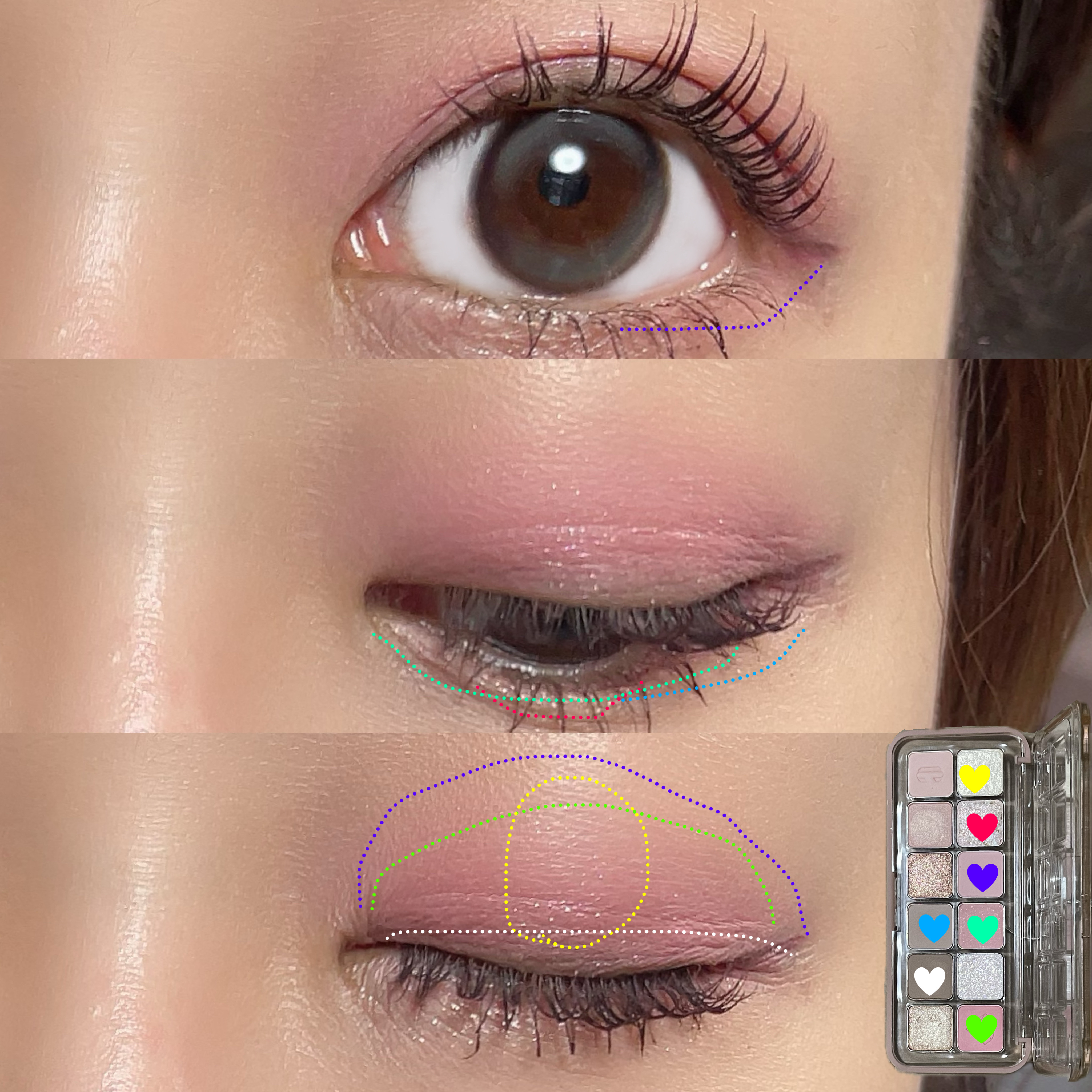 カラーマスカラ/sopo/マスカラを使ったクチコミ（2枚目）