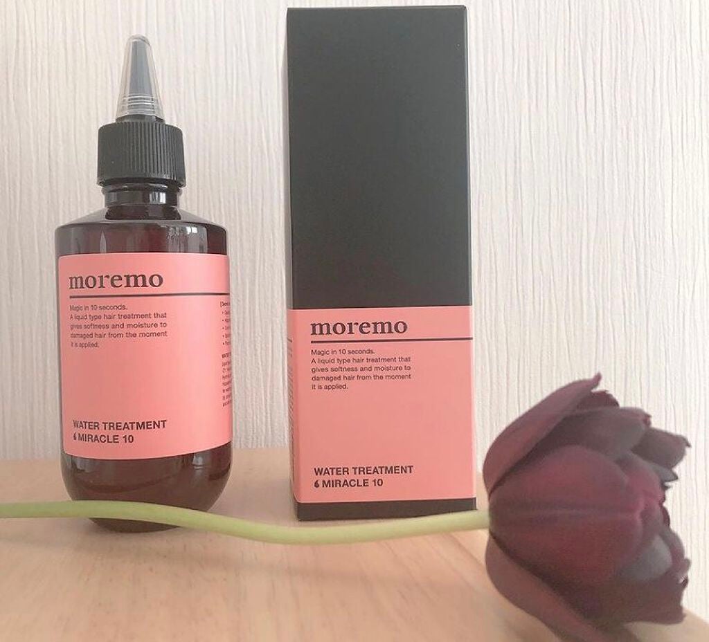 ウォータートリートメントミラクル10/moremo/洗い流すヘアトリートメントを使ったクチコミ(1枚目)