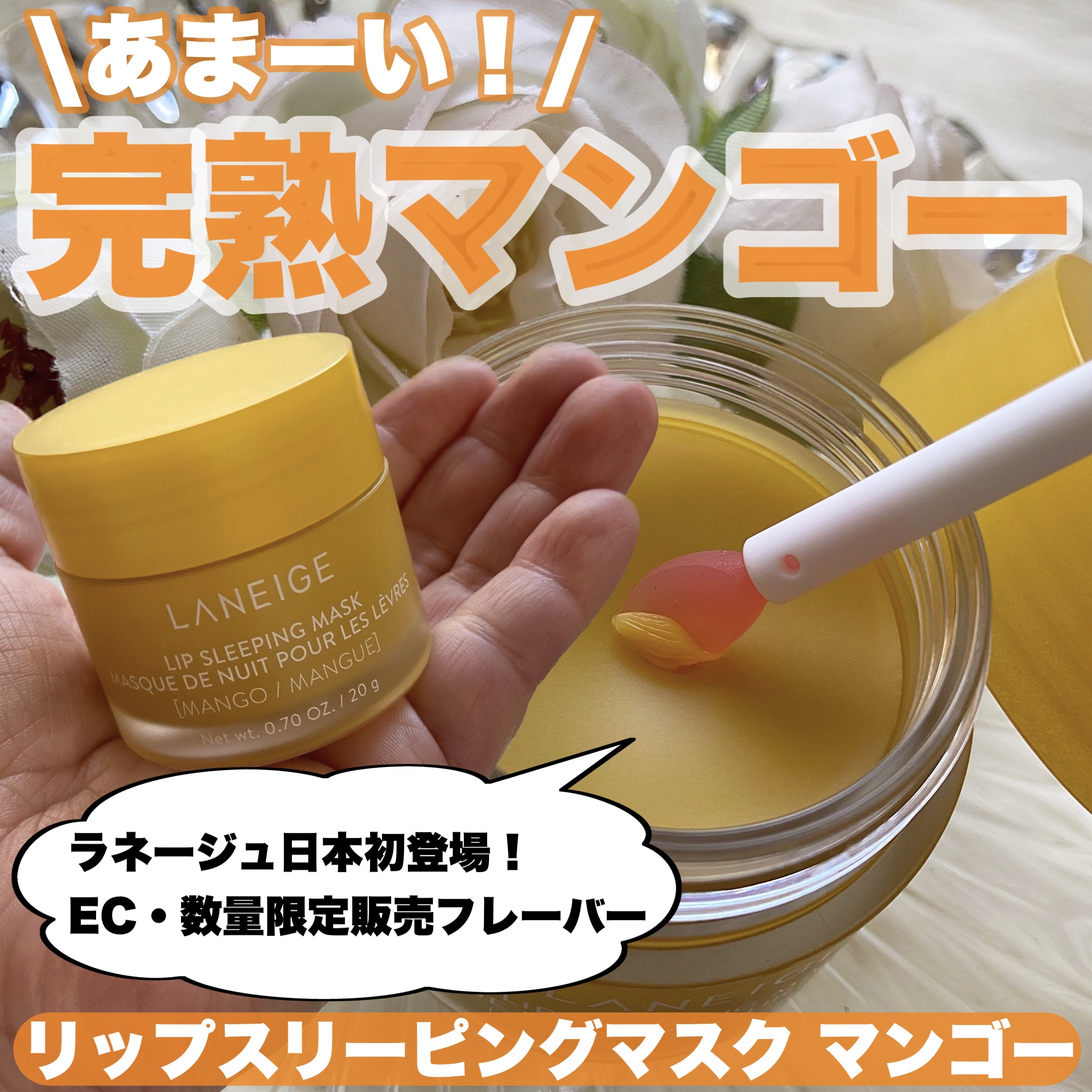 リップスリーピングマスク/LANEIGE/リップバームを使ったクチコミ（1枚目）