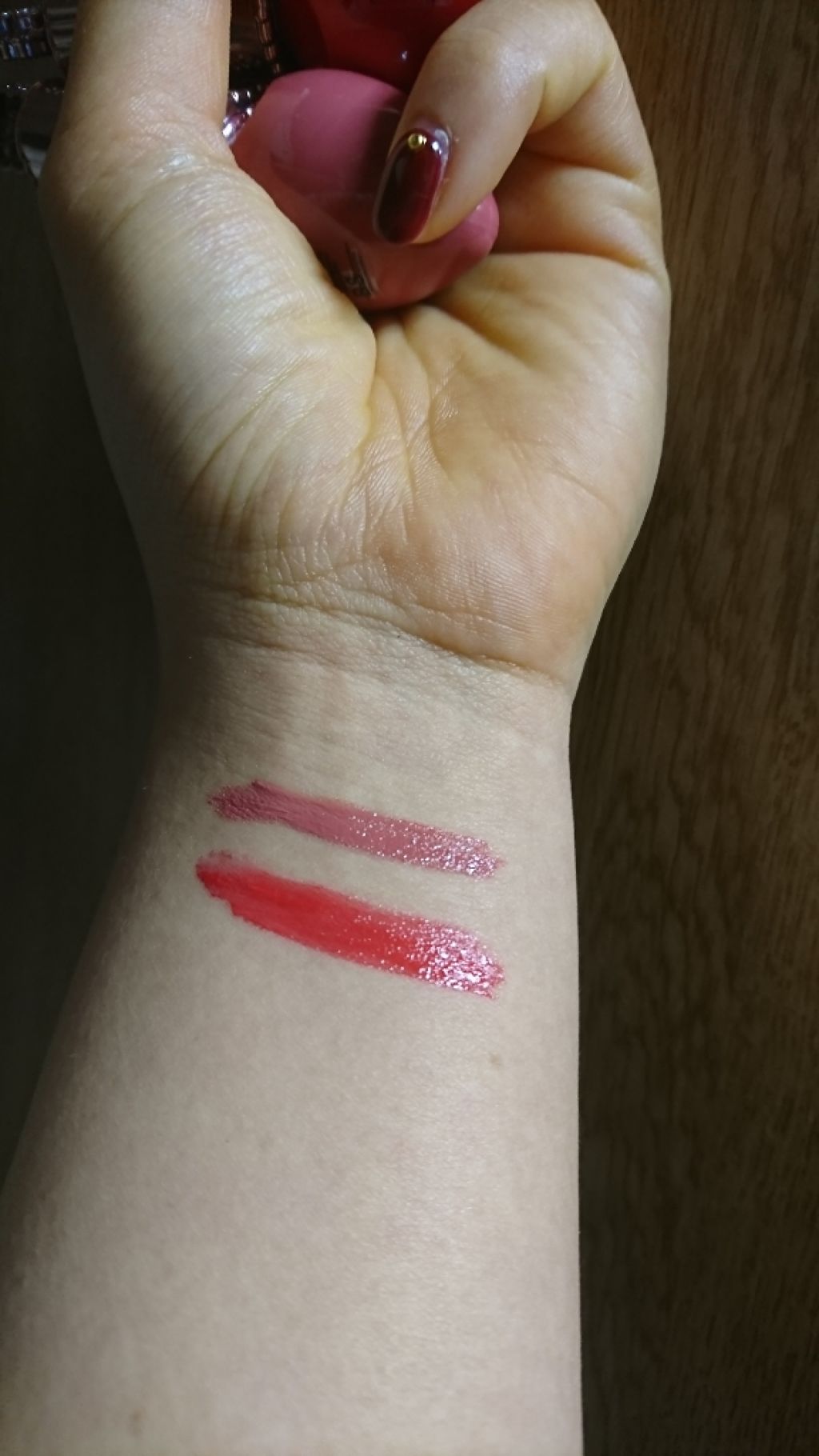 ストロベリーホイップ ルージュ/JILL STUART/口紅を使ったクチコミ（2枚目）