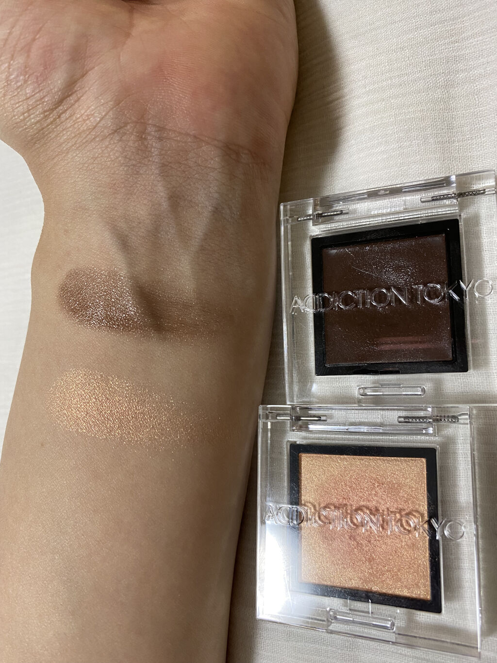 ザ アイシャドウ ティント/ADDICTION/ジェル・クリームアイシャドウを使ったクチコミ（3枚目）
