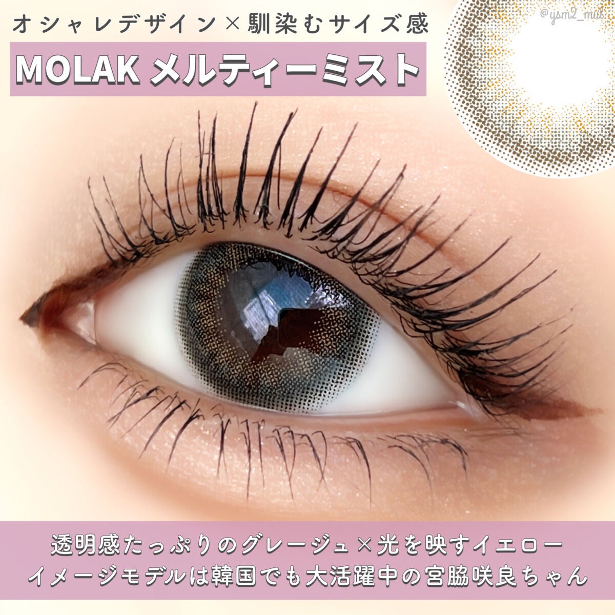 Angelcolor Bambi Series Vintage 1day/AngelColor/ワンデー(1DAY)カラコンを使ったクチコミ(3枚目)