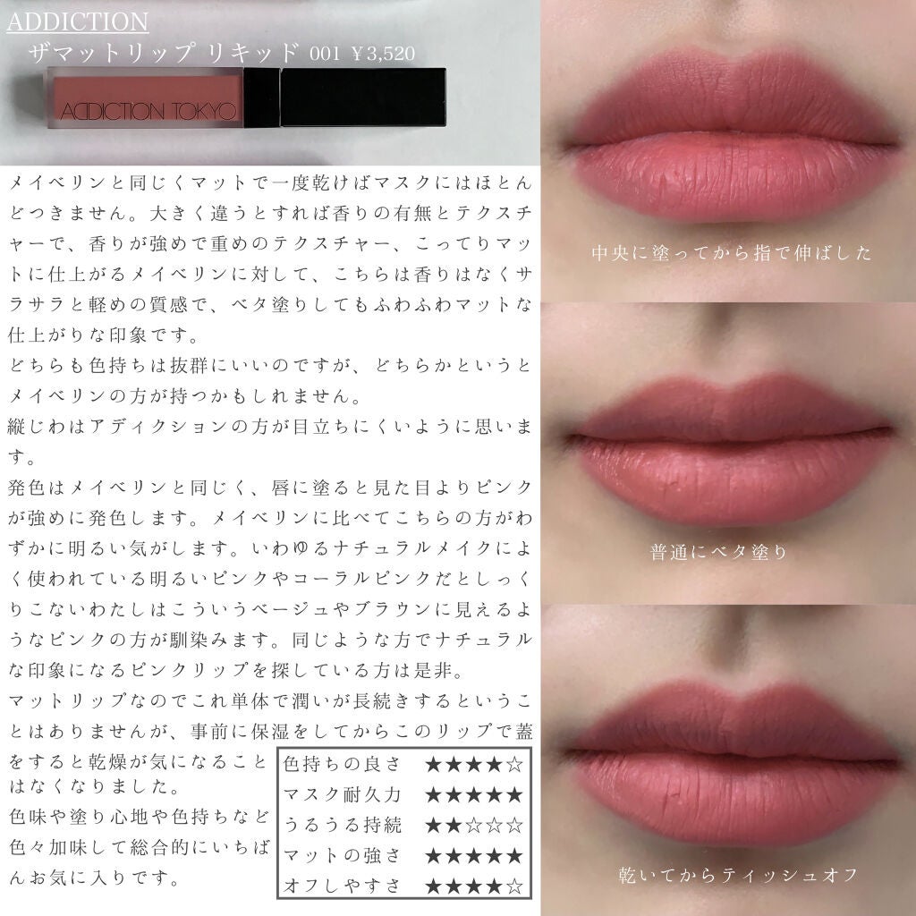 SPステイ マットインク/MAYBELLINE NEW YORK/口紅を使ったクチコミ(7枚目)