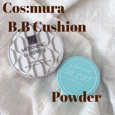 cosmuraベースメイク
୨୧┈┈┈┈┈┈┈┈┈┈┈┈┈┈┈┈┈┈୨୧
COSMURA BB cushion
カラバリはなんと1色 ナチュラルに綺麗な艶感を出してくれます！崩れにくくて水も弾きました✋