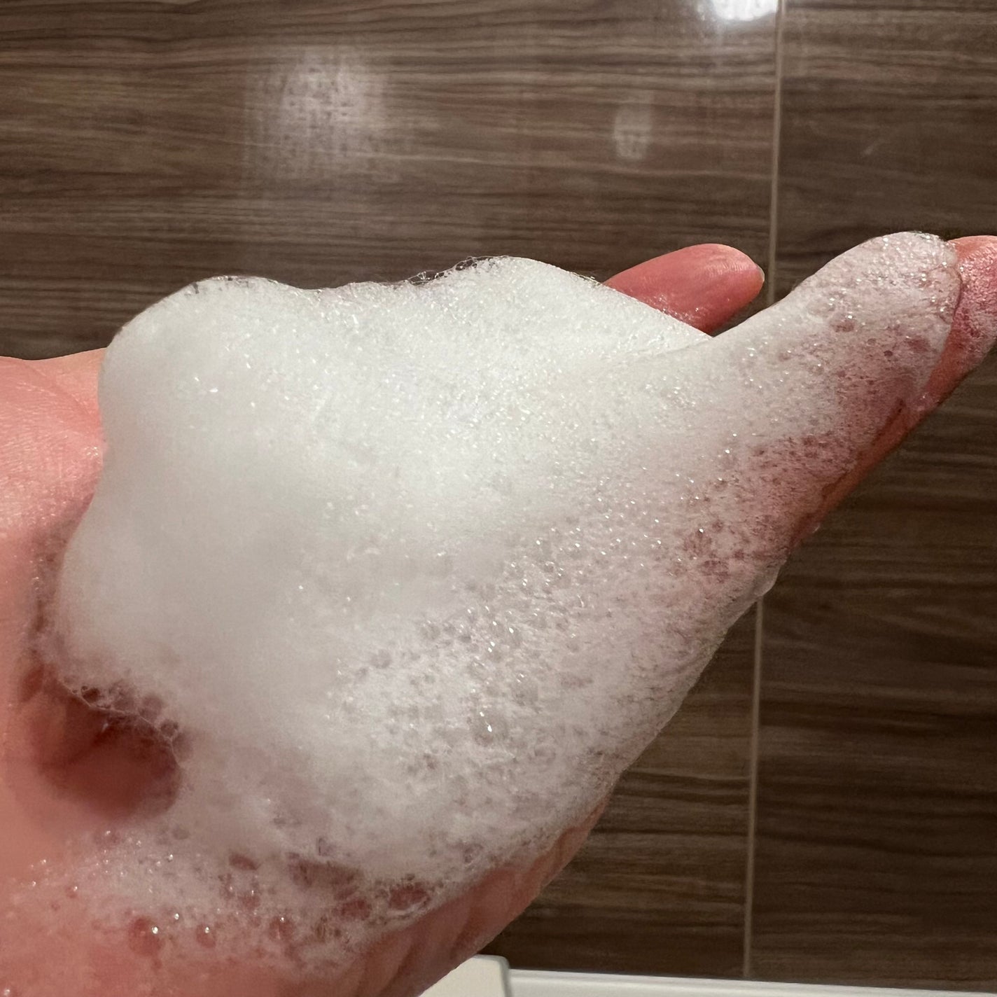 センシティブマイルド洗顔料/ダヴ/洗顔フォームを使ったクチコミ(4枚目)