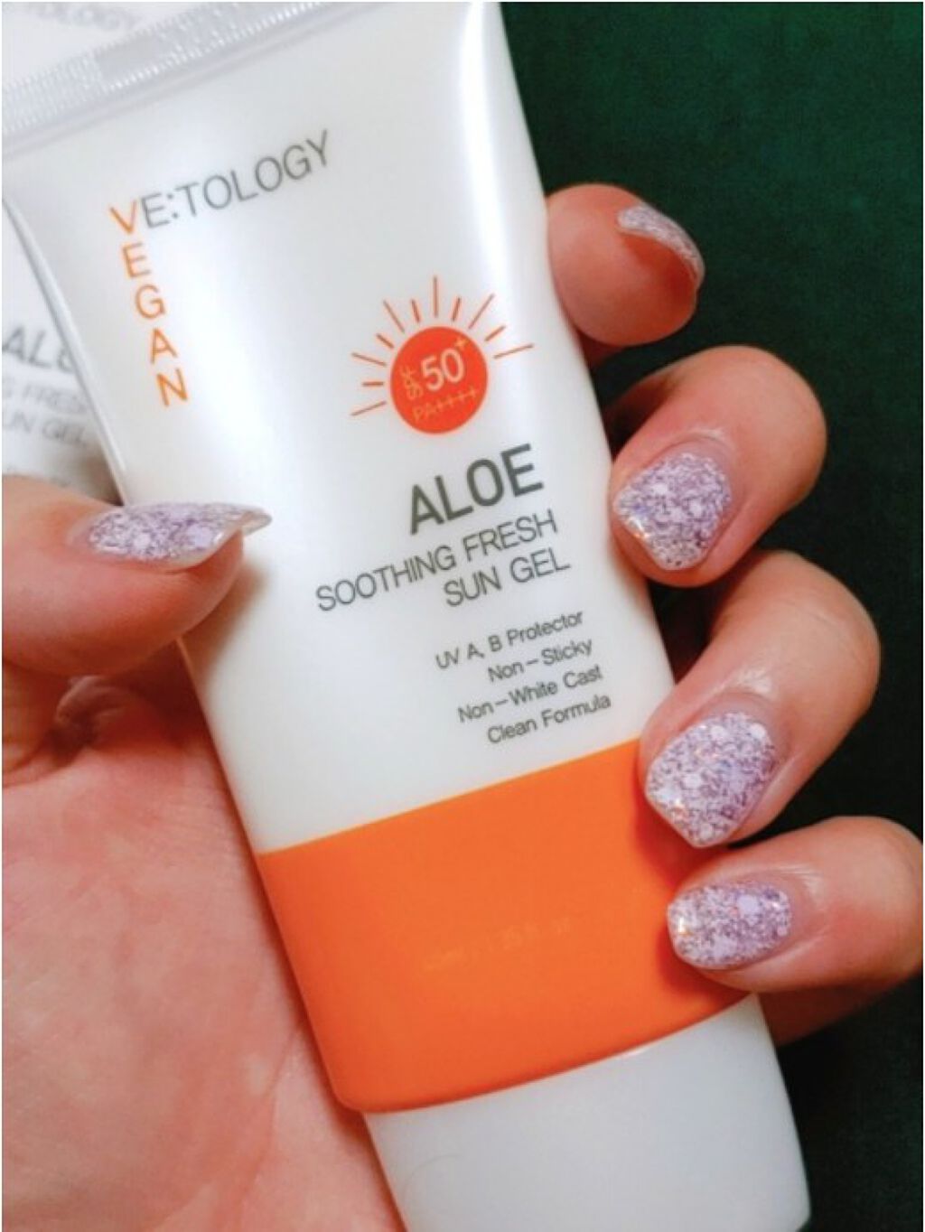 ALOE SHOOTHING FRESH SUN GEL/VEGAN TOLOGY/日焼け止めジェルを使ったクチコミ（1枚目）