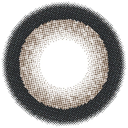 Flurry by colors 1day リングダークブラウン(キマグレネコ)