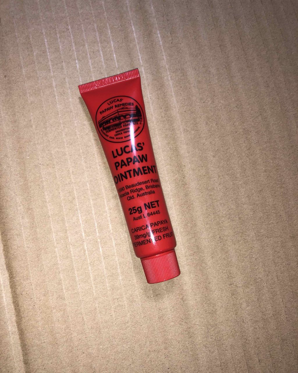 LUCAS’　PAPAW　OINTMENT/LUCAS’ PAPAW REMEDIES/フェイスクリームを使ったクチコミ（1枚目）