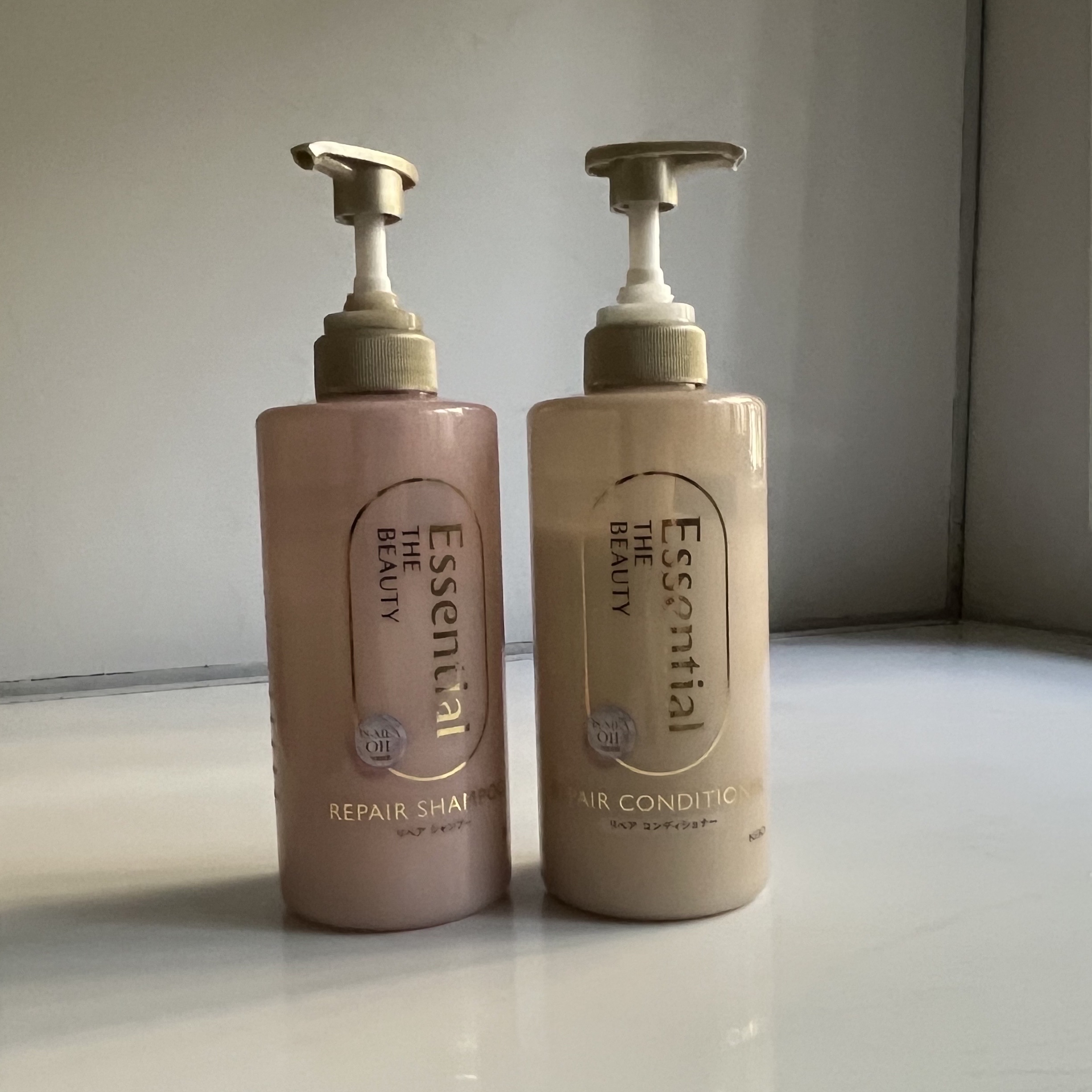ザビューティ リペアシャンプー・コンディショナー/エッセンシャル/市販シャンプーを使ったクチコミ（1枚目）