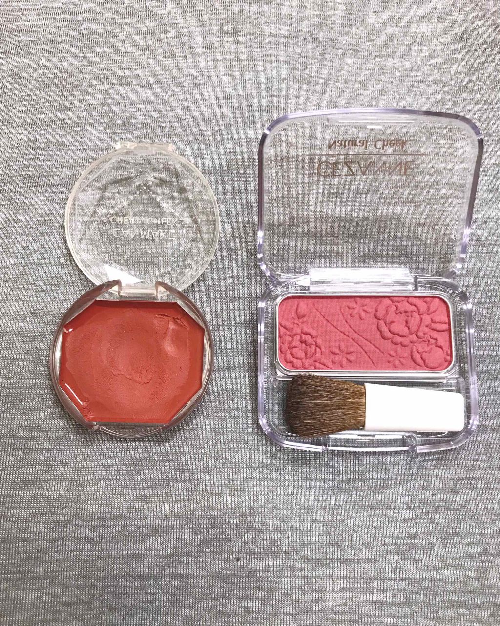 ナチュラル チークN/CEZANNE/パウダーチークを使ったクチコミ（2枚目）