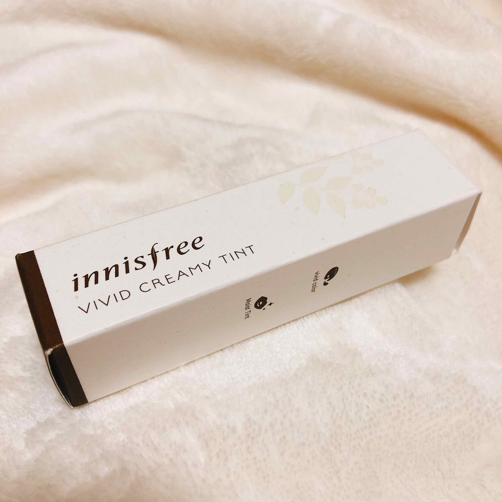 ビビッドクリーミーティント/innisfree/口紅を使ったクチコミ（1枚目）