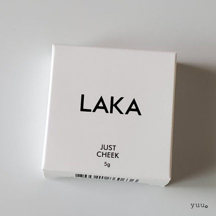 ジャストチーク/Laka/パウダーチークを使ったクチコミ(3枚目)