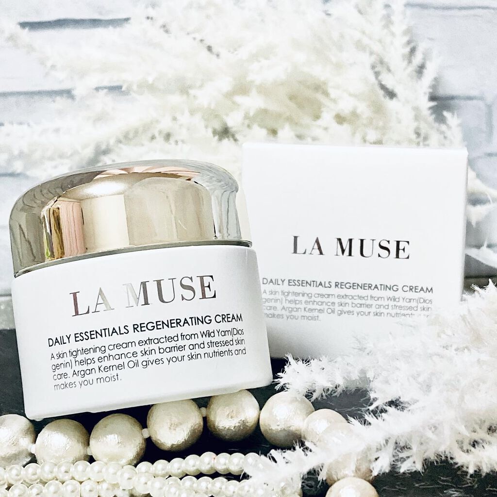 デイリー エッセンシャルズ リジェネレイティング クリーム/ラミューズ/フェイスクリームを使ったクチコミ（2枚目）