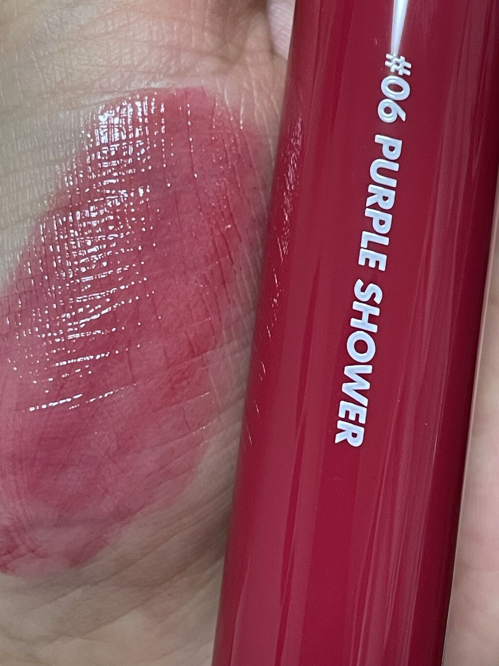 グラスティングウォーターティント/rom&nd/リップティントを使ったクチコミ（2枚目）