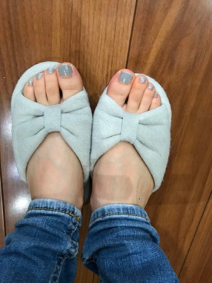 つま先立ちスリッパ/DAISO/ボディグッズを使ったクチコミ(3枚目)