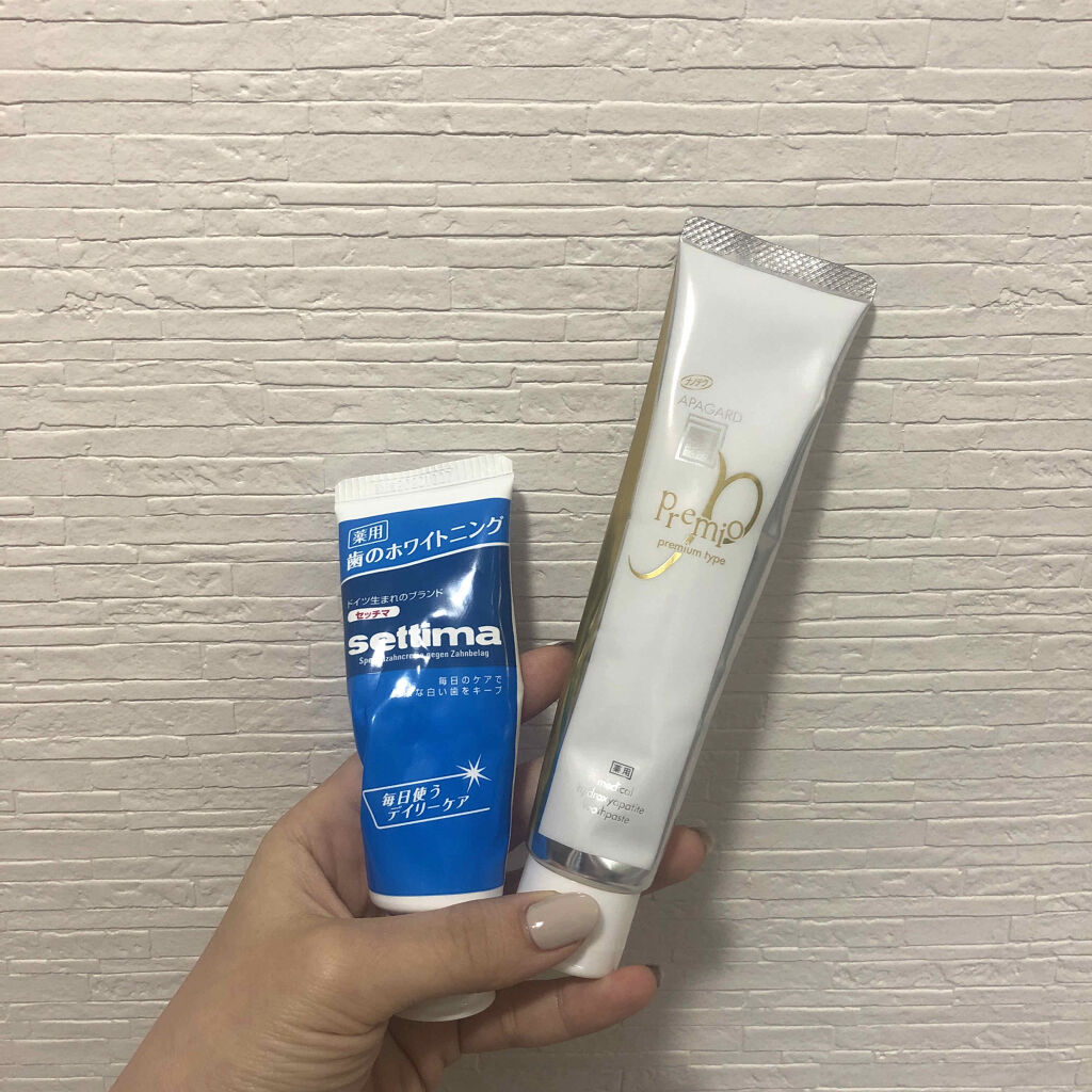 はみがき デイリータイプ/セッチマ/歯磨き粉を使ったクチコミ（1枚目）