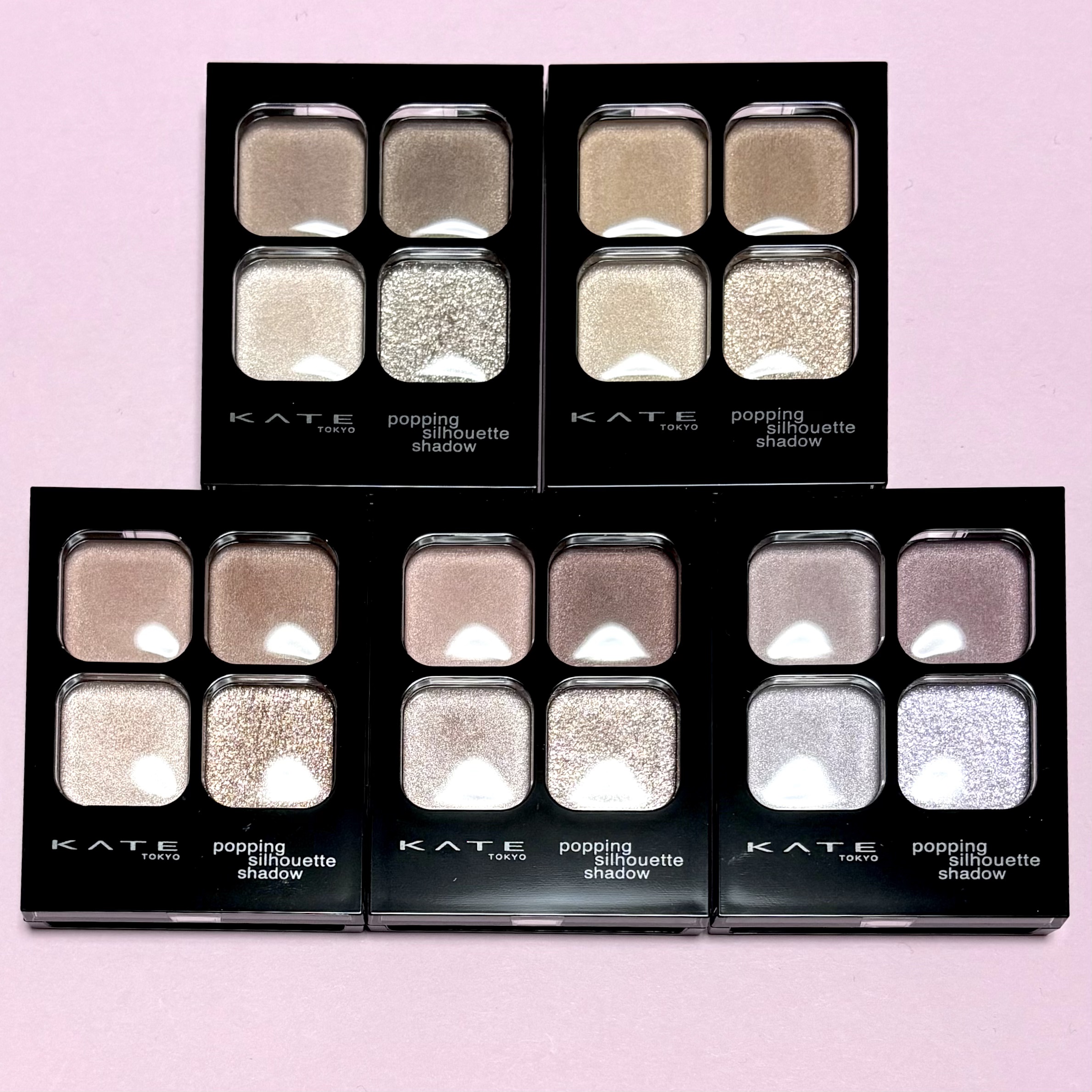 ケイト ポッピングシルエットシャドウ/KATE/アイシャドウパレットを使ったクチコミ（2枚目）
