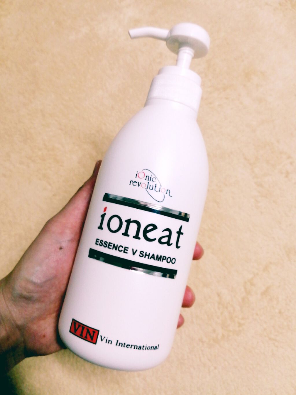 イオニート エッセンス V シャンプー/イオニート/市販シャンプーを使ったクチコミ(1枚目)