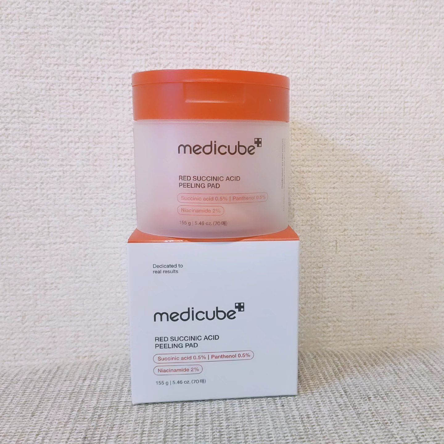 レッドアクネピーリングパッド/MEDICUBE/トナーパッドを使ったクチコミ（2枚目）