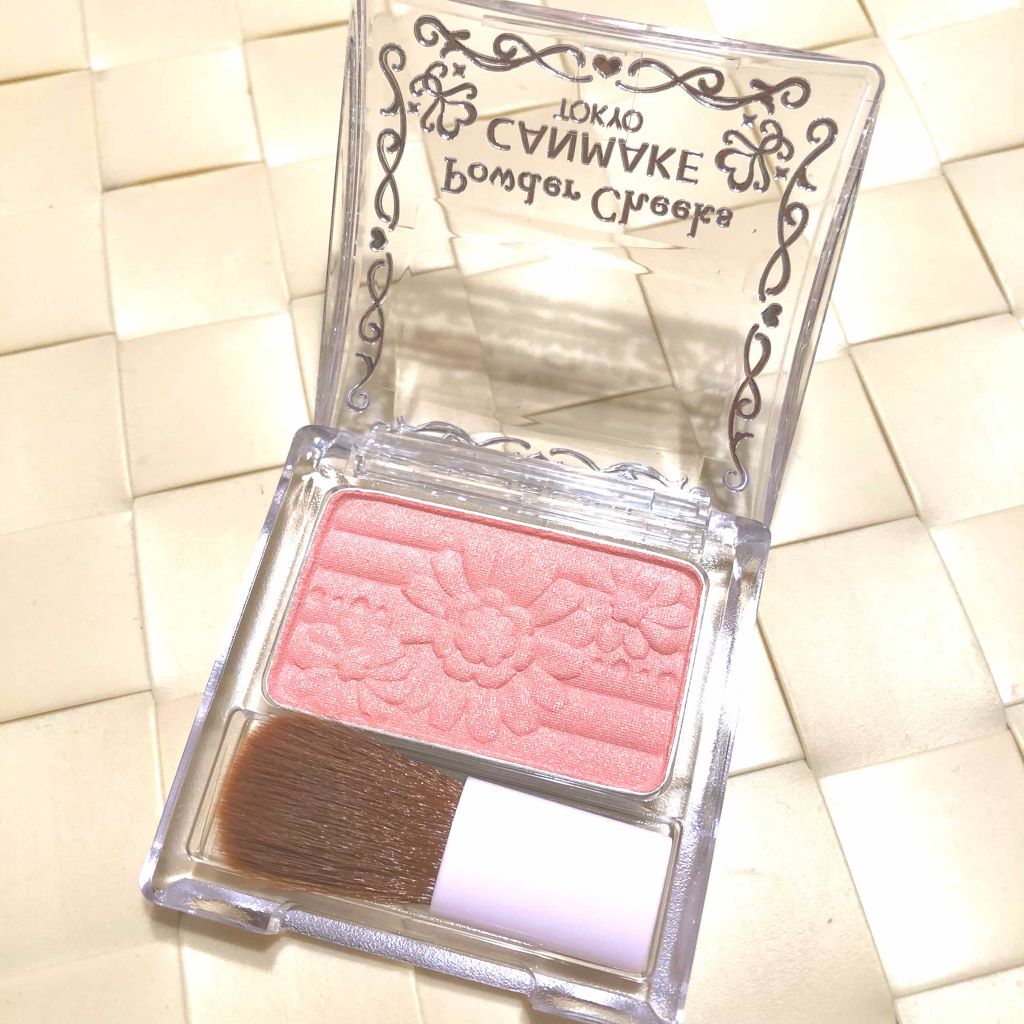 【旧品】パウダーチークス/キャンメイク/パウダーチークを使ったクチコミ(2枚目)