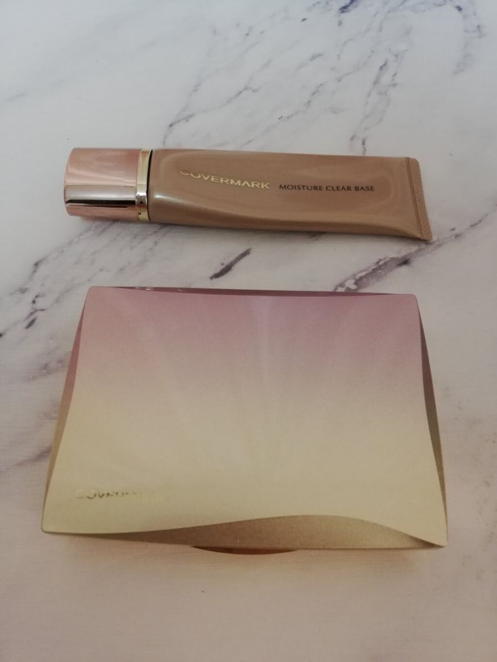 シルキー フィット SN40/COVERMARK/パウダーファンデーションを使ったクチコミ（1枚目）