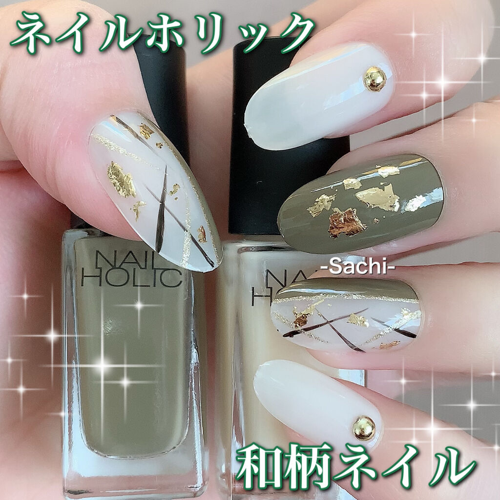 和柄ネイルのネイルデザイン