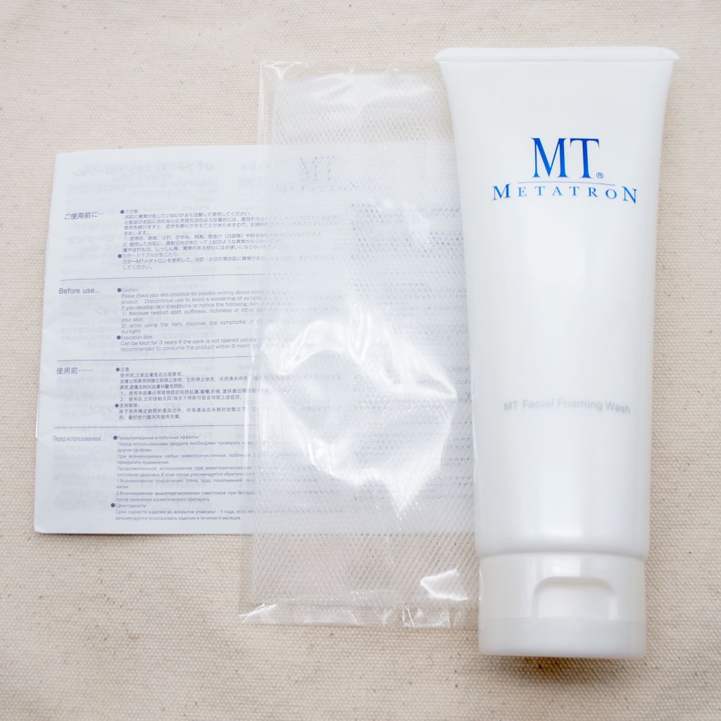 MT フェイシャル・フォアミング・ウォッシュ/MTメタトロン/洗顔フォームを使ったクチコミ（2枚目）