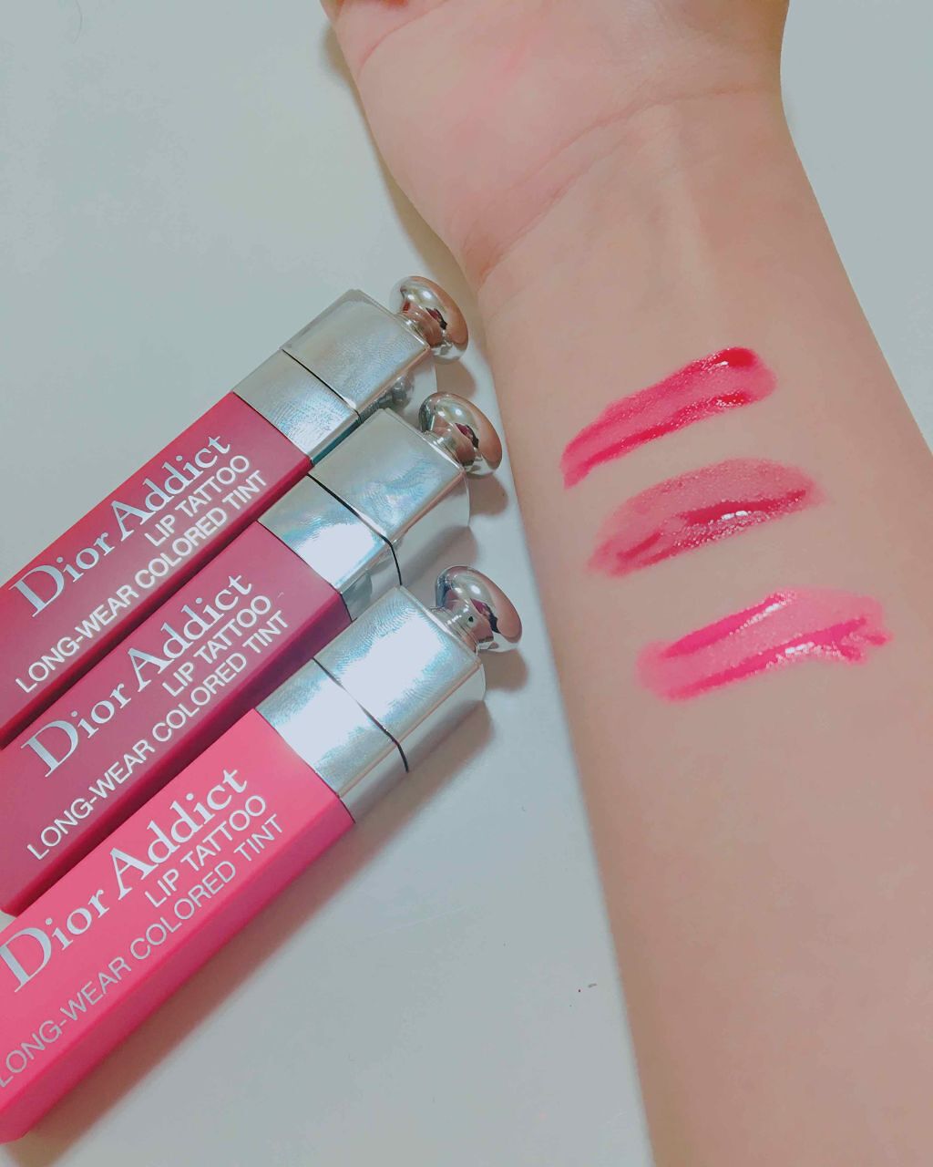 【旧】ディオール アディクト リップ ティント/Dior/リップグロスを使ったクチコミ(2枚目)