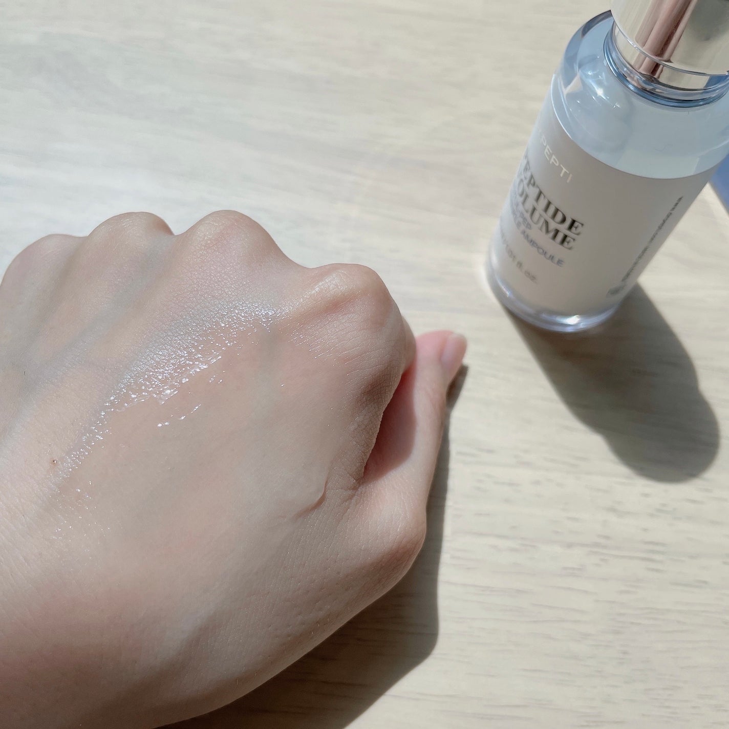 PEPTIDE VOLUME BOTUL-PEP WRINKLE AMPOULE /DR.PEPTI/美容液を使ったクチコミ(4枚目)