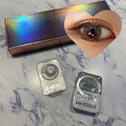 ピエナージュ ミミジェム ワンデー/PienAge/カラーコンタクトレンズを使ったクチコミ(1枚目)