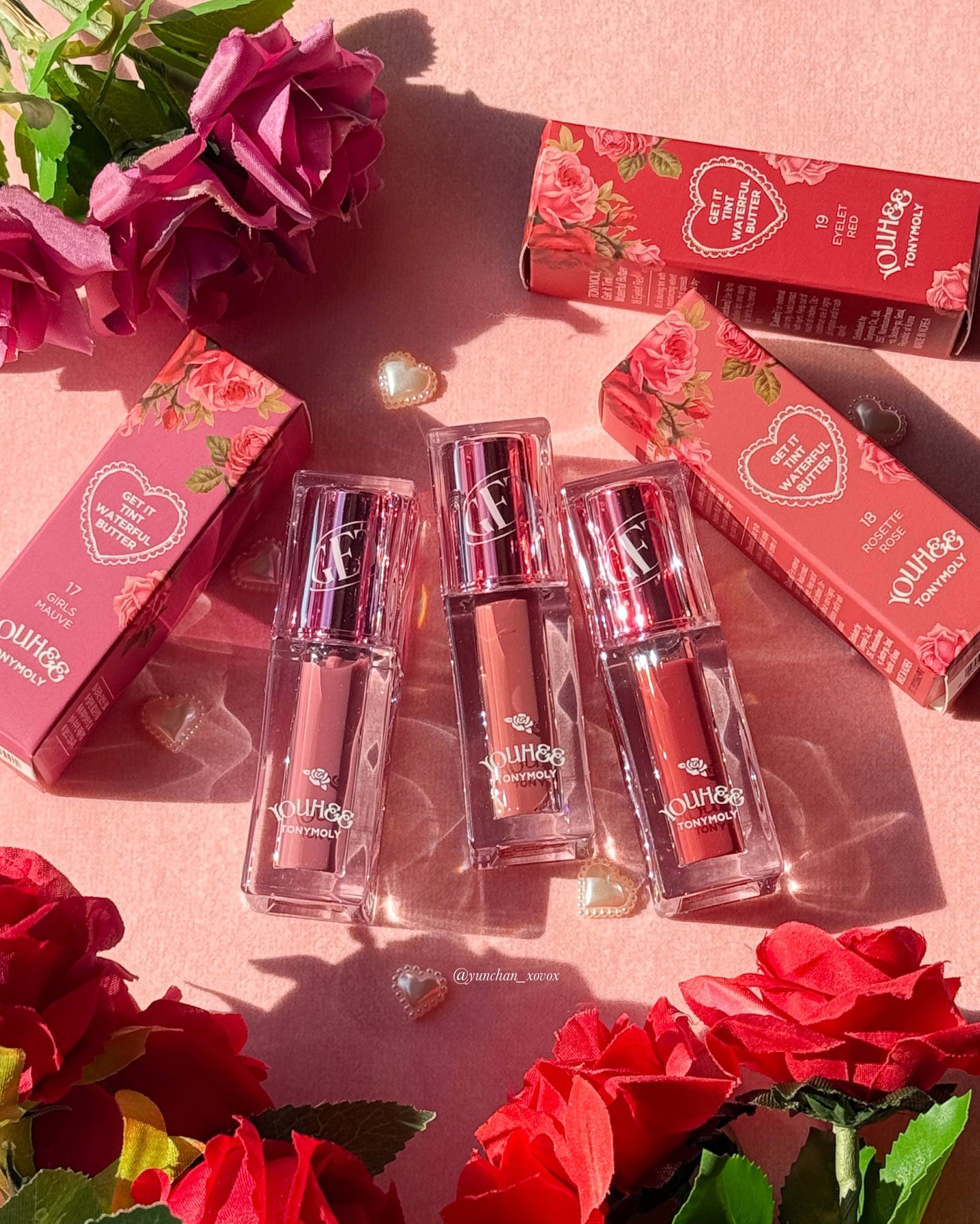 ゲットイットティント ウォーターフルバター/TONYMOLY/リップティントを使ったクチコミ(3枚目)