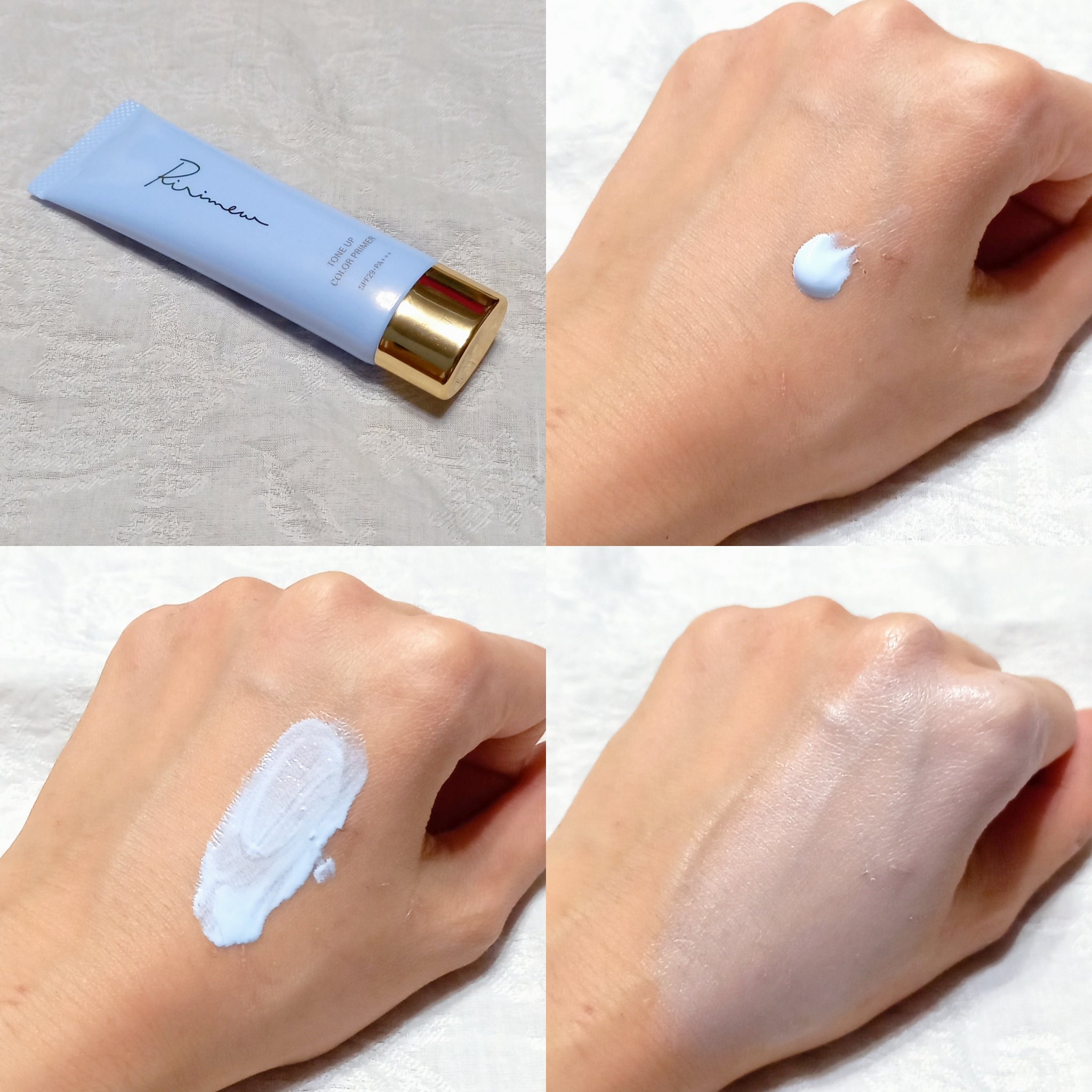 トーンアップカラープライマー /Ririmew/化粧下地を使ったクチコミ（2枚目）