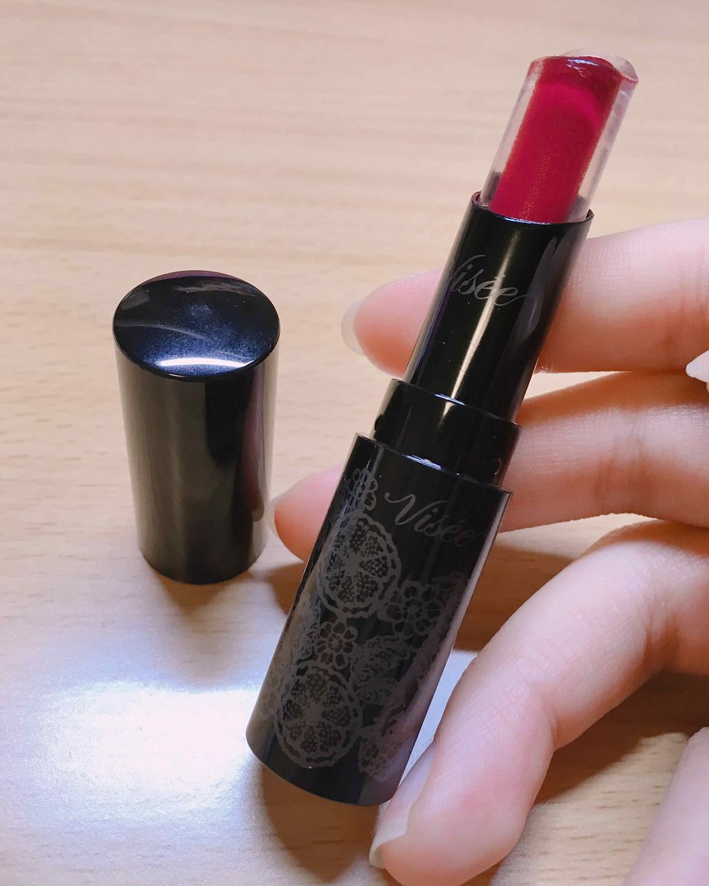 クリスタルデュオ リップスティック/Visée/口紅を使ったクチコミ（2枚目）