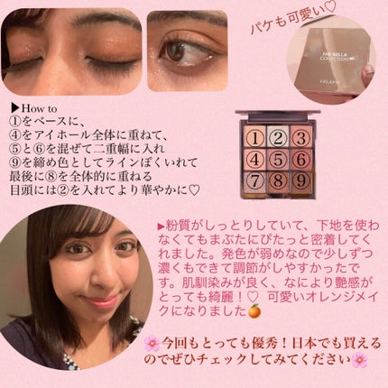 The Bella collection eyeshadow palette/CELEFIT/アイシャドウパレットを使ったクチコミ(3枚目)
