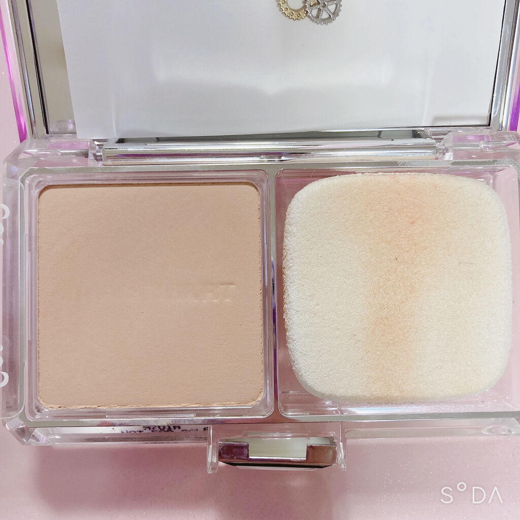 エヴァーラスティングシルク パウダーファンデーション クリスタルパーフェクション 103 nude/JILL STUART/パウダーファンデーションを使ったクチコミ（3枚目）