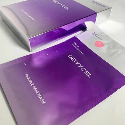トラブルペアーマスク/DEWYCEL/シートマスク・パックを使ったクチコミ(1枚目)