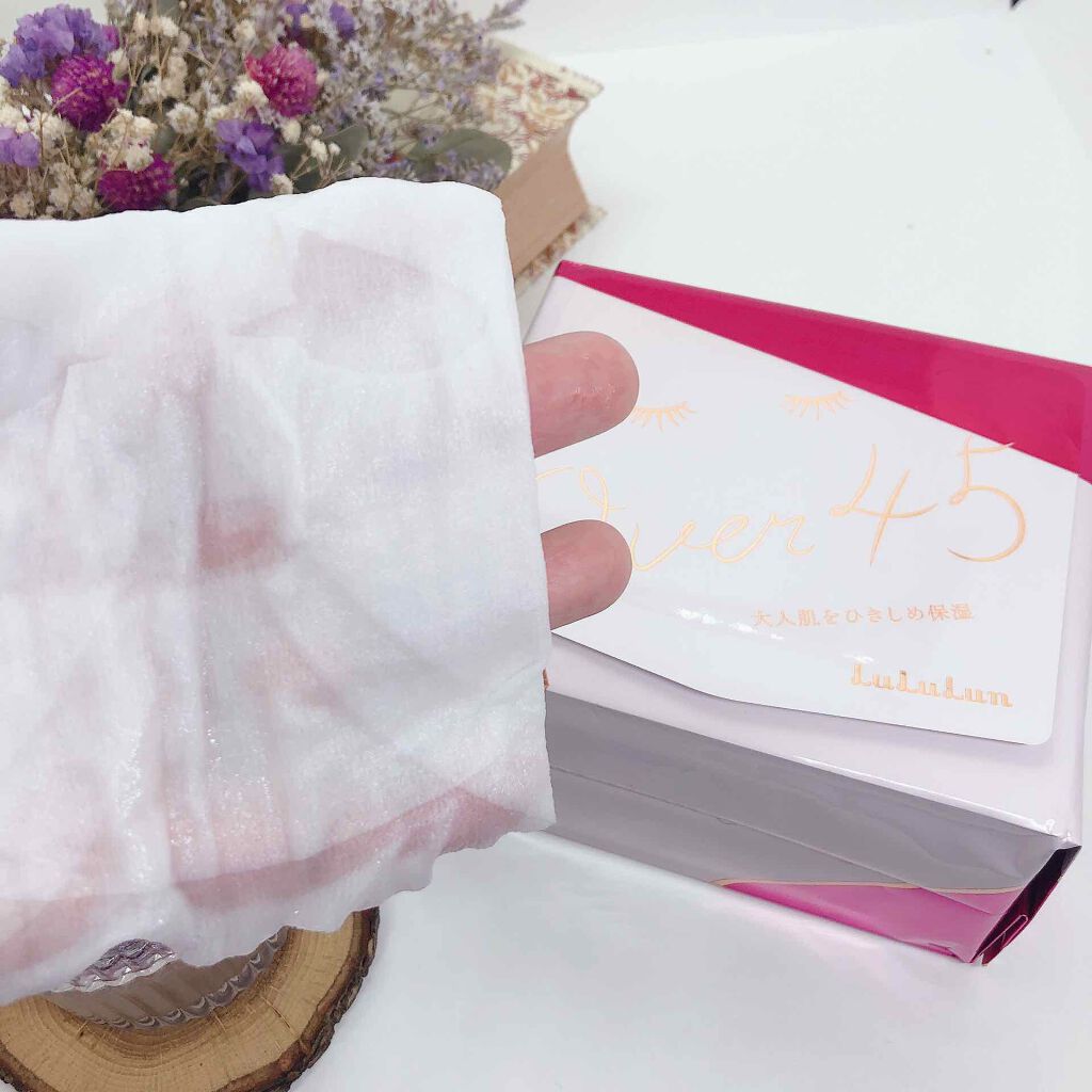 ルルルンOVER45 カメリアピンク(モイスト)/ルルルン/シートマスク・パックを使ったクチコミ(2枚目)