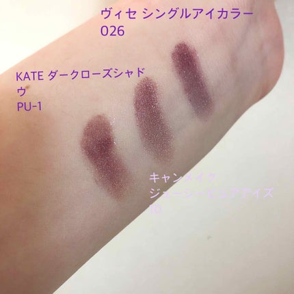 ダークローズシャドウ/KATE/アイシャドウパレットを使ったクチコミ(3枚目)