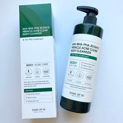 AHA·BHA·PHA 30デイズミラクルアクネボディクレンザー/SOME BY MI/ボディソープを使ったクチコミ(8枚目)